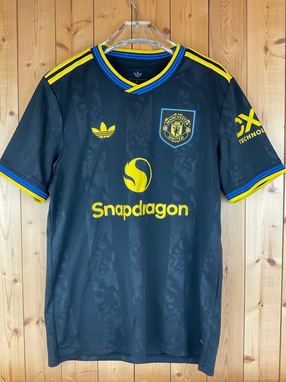 Adidas Manchester United Harry Maguire #5 Soccer Jersey, Black - Size M